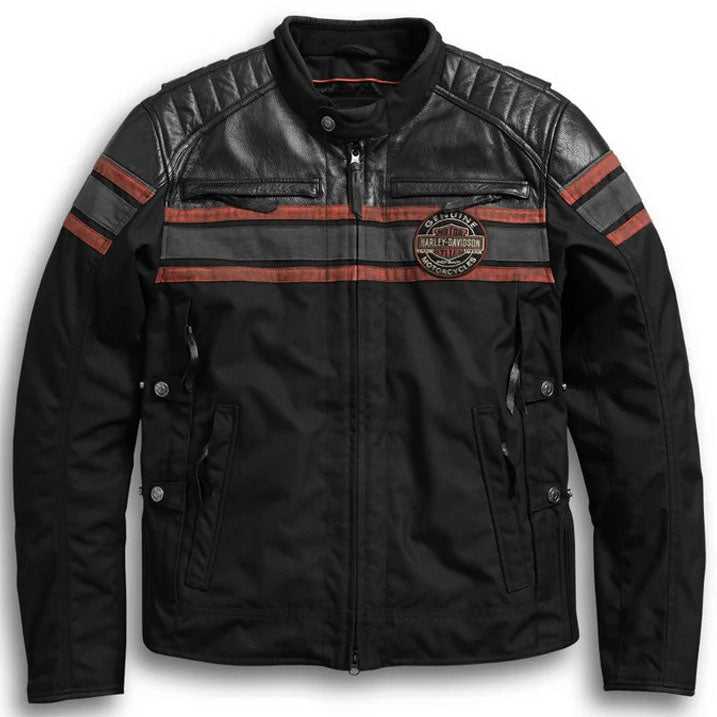 Harley Davidson Men's H-D Triple Vent System Rutland Riding Jacket