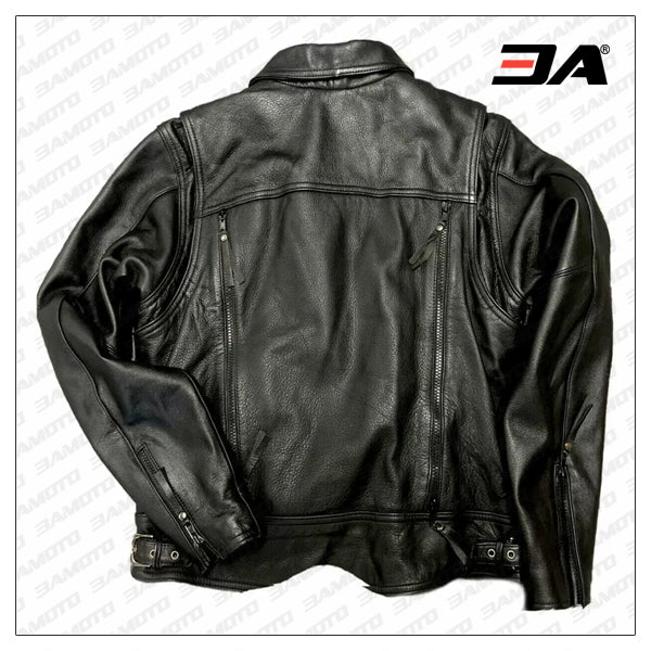 Harley Davidson Motorcycle Black Riding Jacket