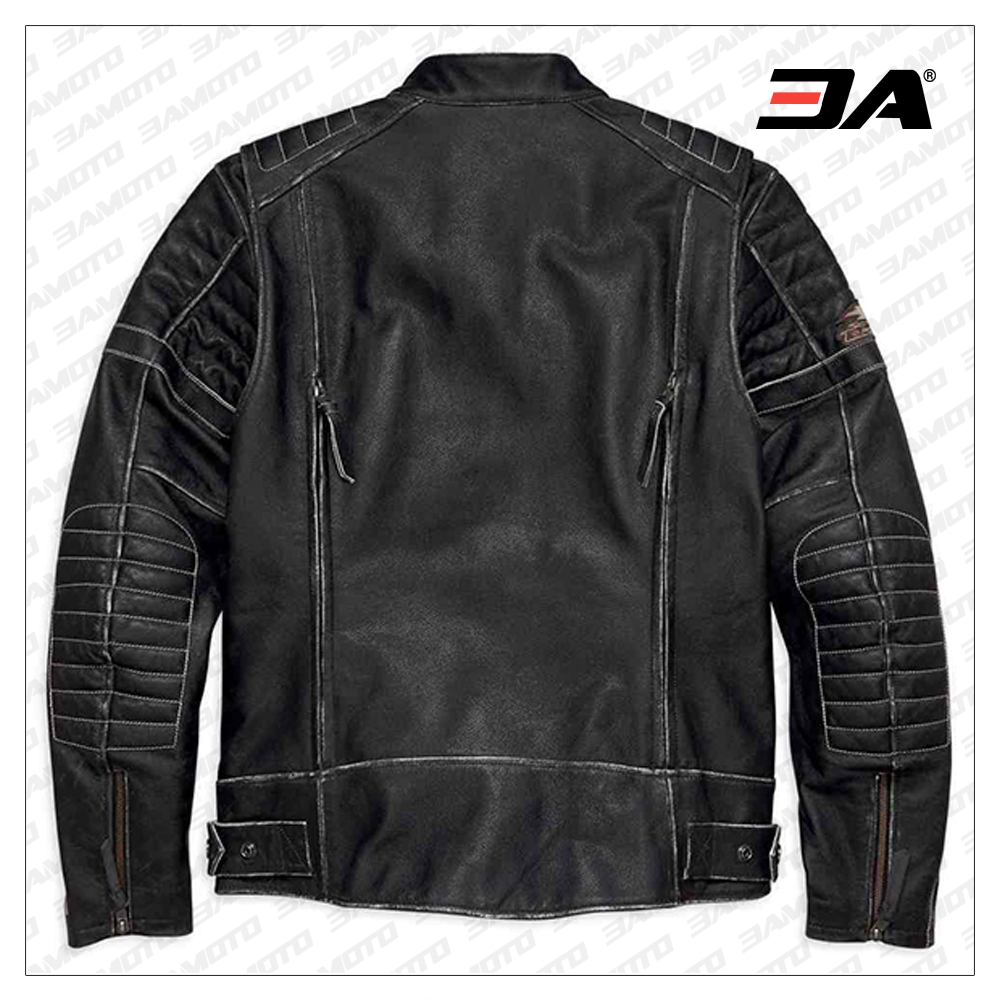 Harley Davidson Motorcycle Screamin Eagle Leather Jacket