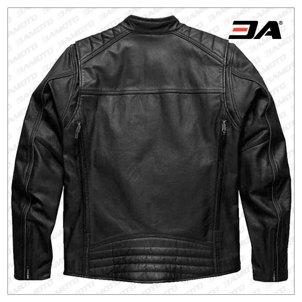 Harley Davidson Motorcycle Synthesis Pocket System Leather Jacket