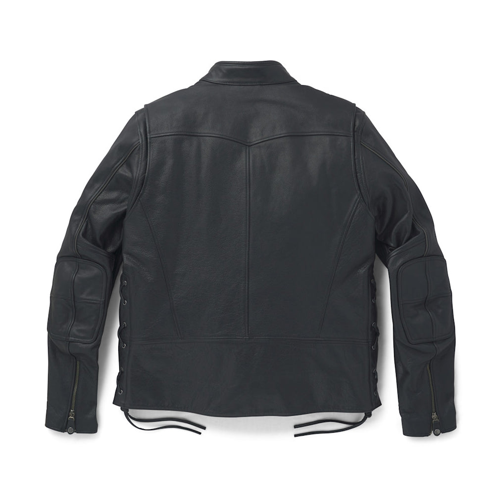 Men’s Harley-Davidson Panhead III Leather Riding Jacket – Buffalo Leather Biker Coat