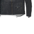Men’s Harley-Davidson Panhead III Leather Riding Jacket – Buffalo Leather Biker Coat
