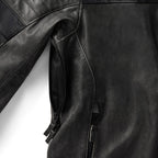 Men’s Harley-Davidson Passing Link III Distressed Leather Riding Jacket – Armor Protected Biker Coat
