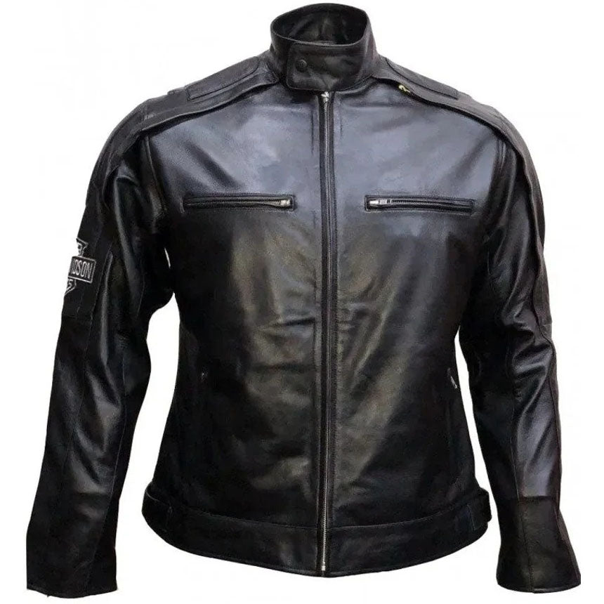 Harley Davidson Reflective Willie G Skull Motorcycle Jacket