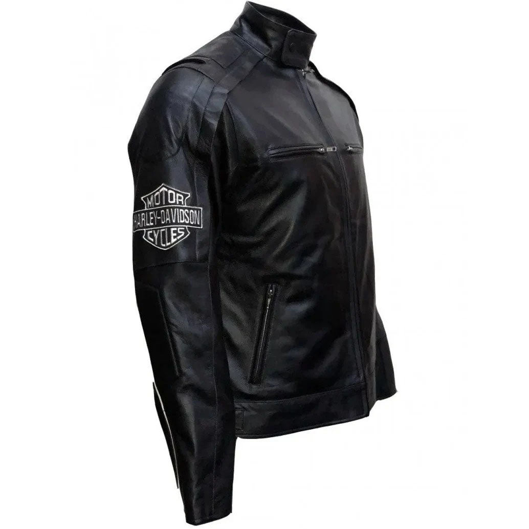 Harley Davidson Reflective Willie G Skull Motorcycle Jacket