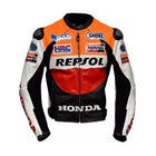 Classic Repsol Men’s Honda Motorbike Racing Leather Jacket