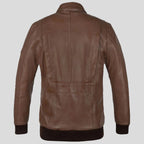 Hunter Bomber Leather Jacket