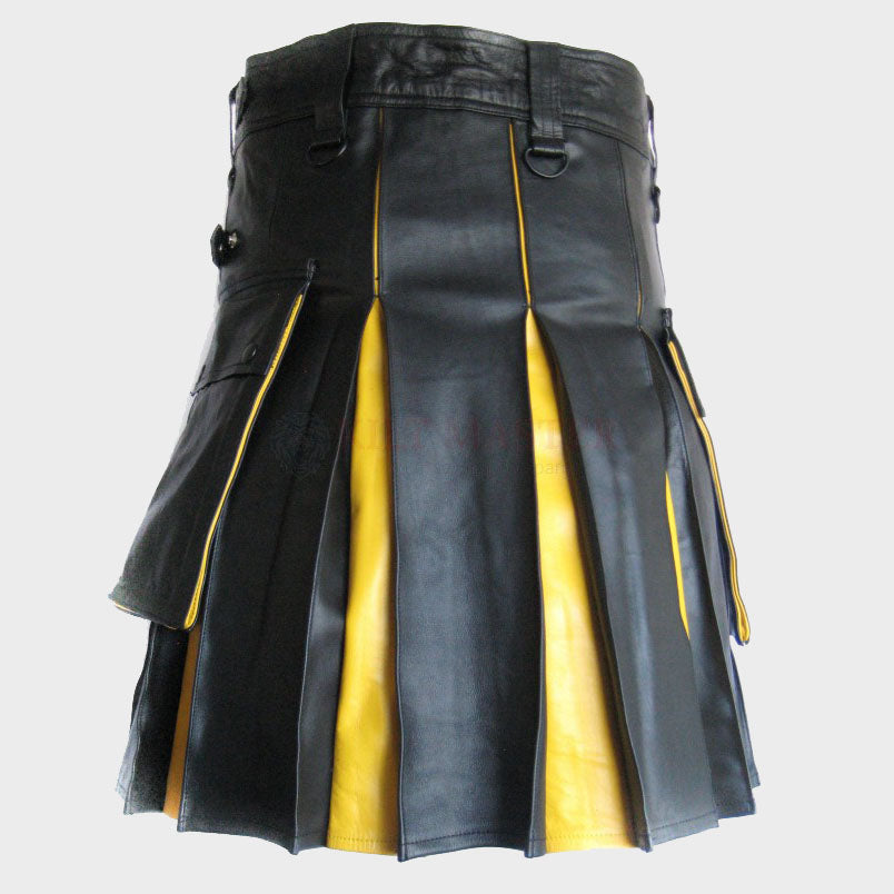 Hybrid Leather Kilt