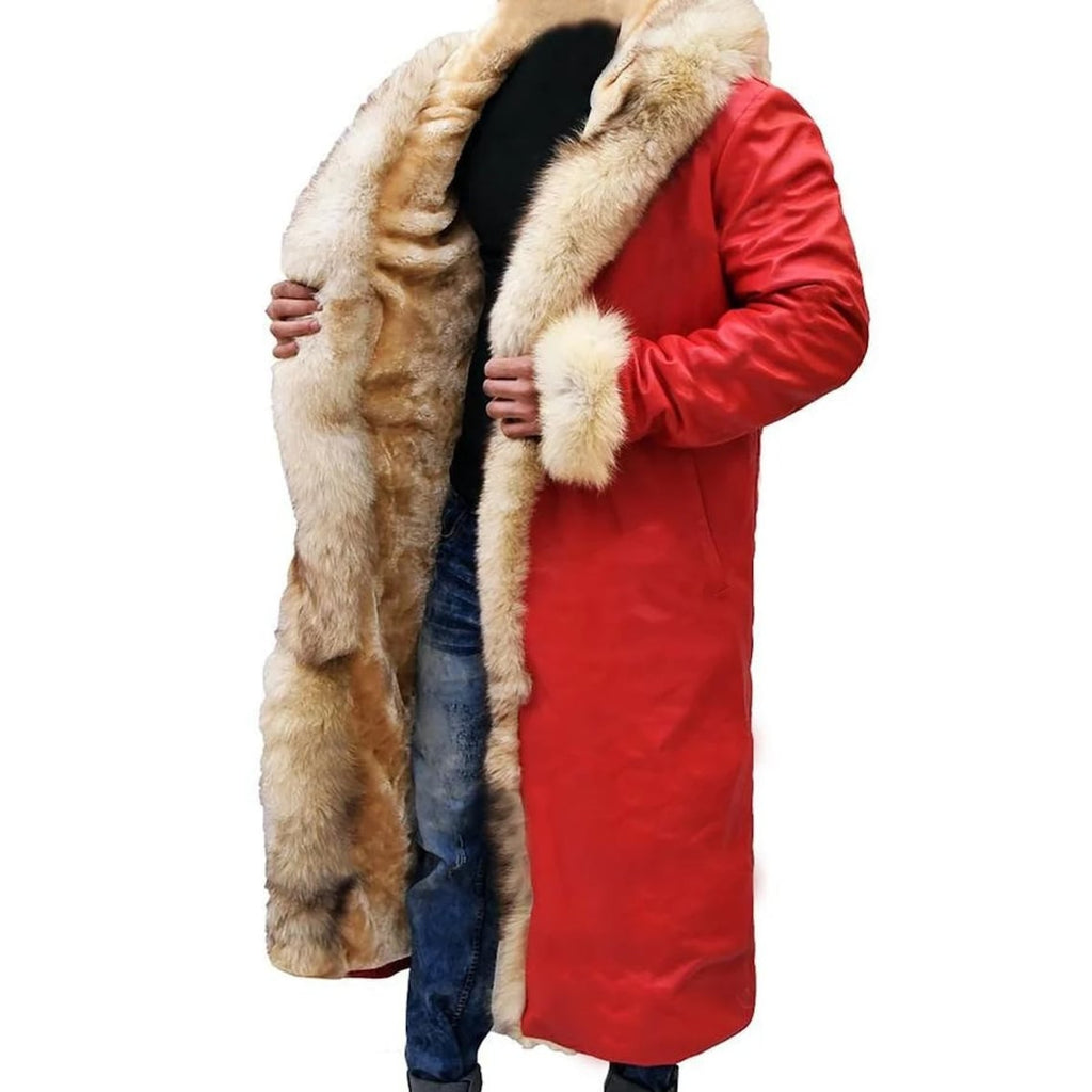Santa Claus Leather Coat