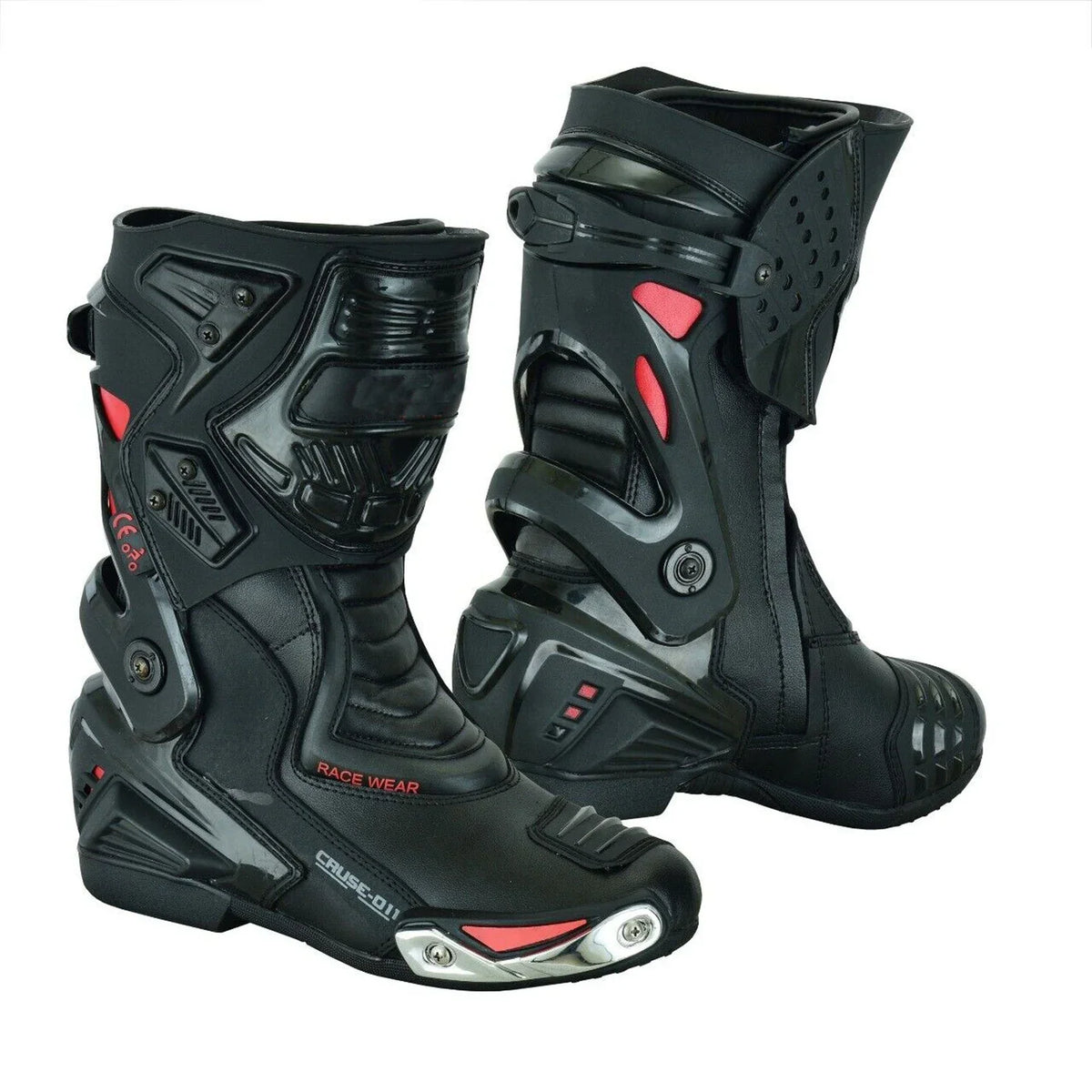 Moto Wear Mens Motorcycle Street Riding Boots/Shoes