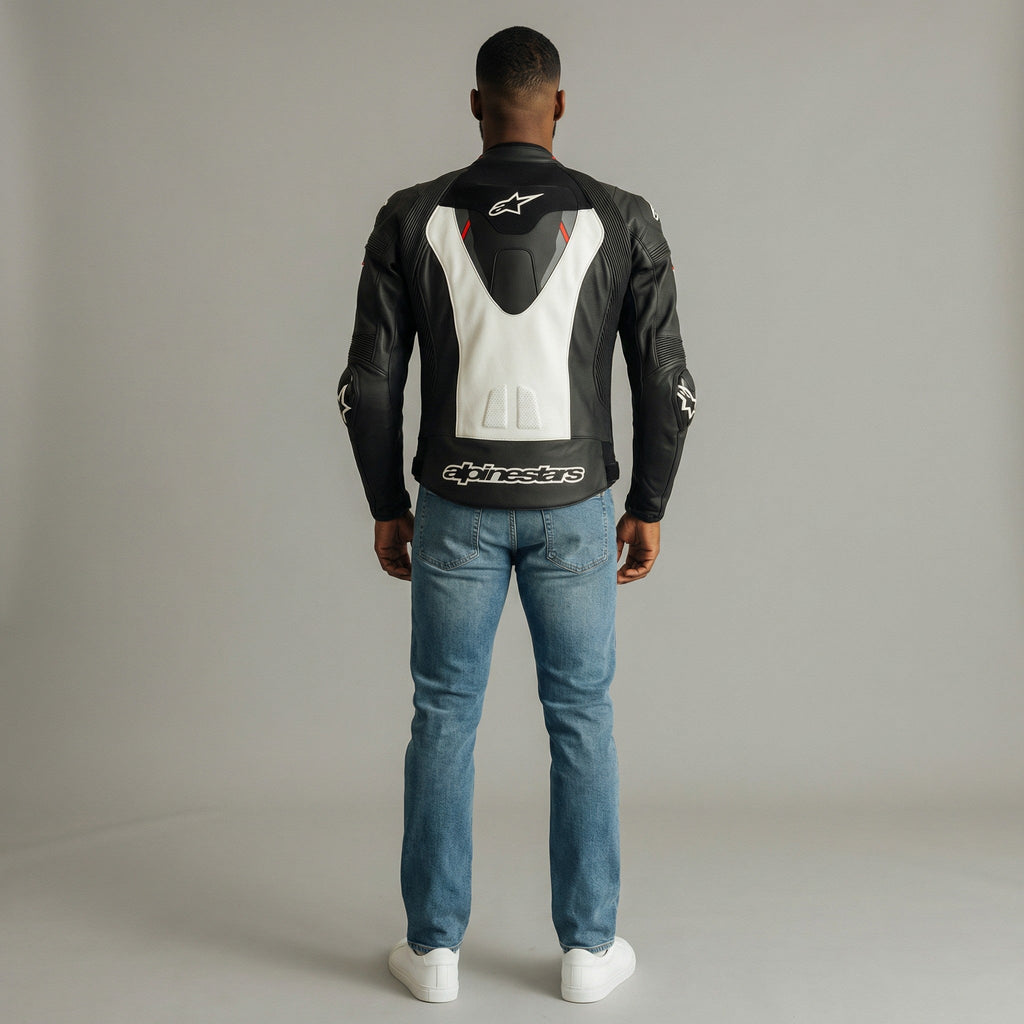 Alpinestars MotoGP Biker Racing Leather Jacket