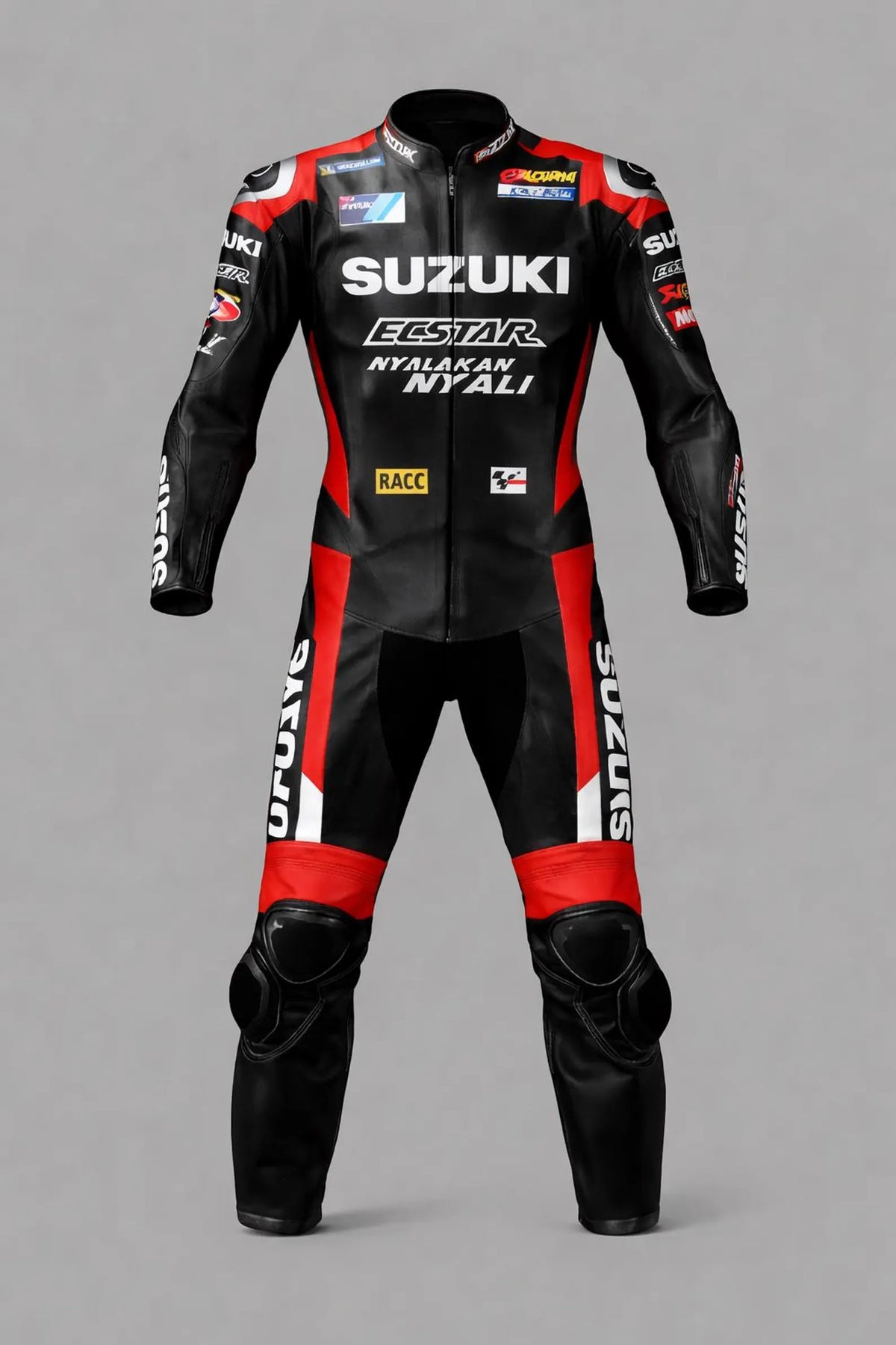 SUZUKI ECSTAR MOTORCYCLE LEATHER RACING SUIT
