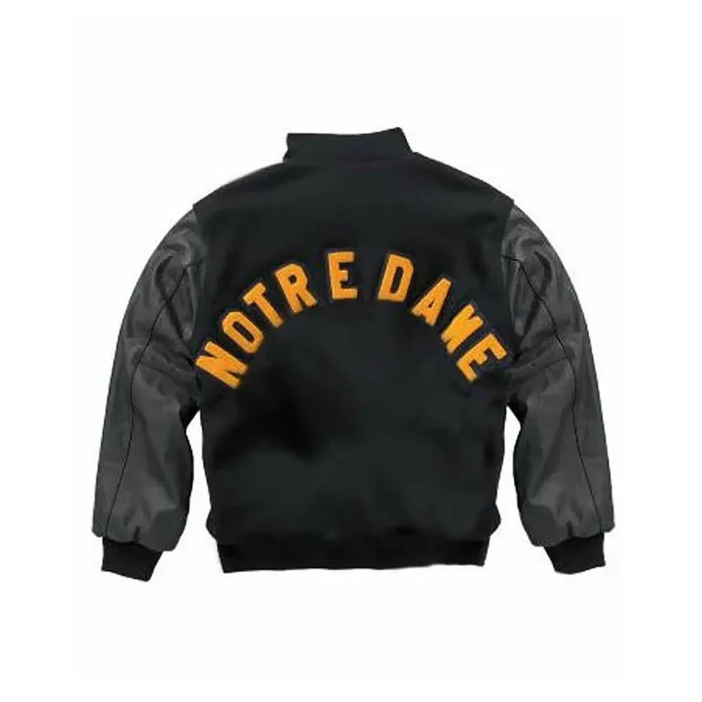 Notre Dame Rudy Irish Varsity Jacket