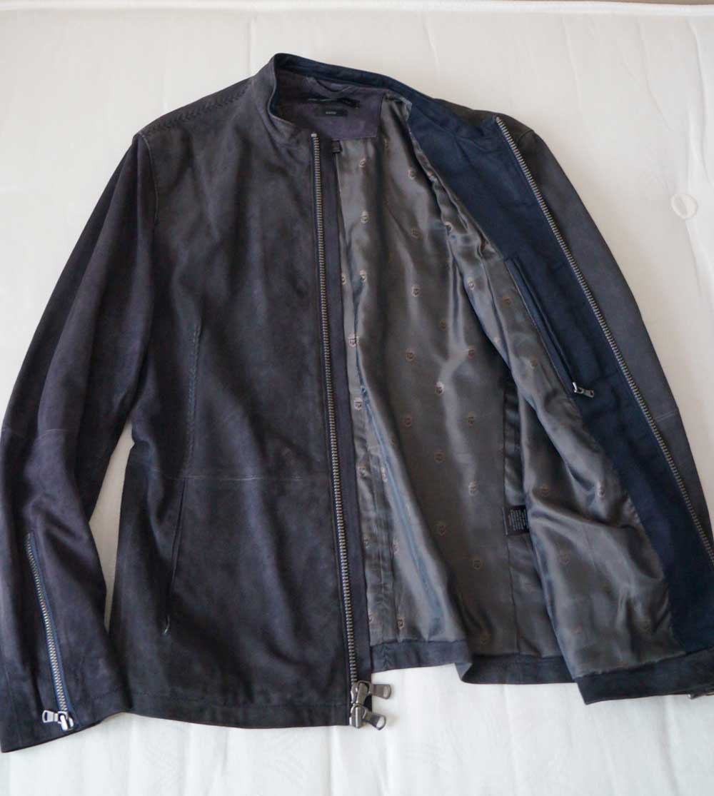 Custom Shahrad Achaemenid Suede Jacket 1/2 Installments