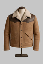 Genuine Sheepskin Shearling Jacket Men Real Sheepskin Leather Bomber Flying Fur Jacket