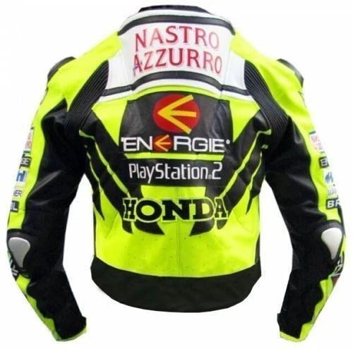 High Quality Leather Honda Nastro Motorcycle Jacket For Racing