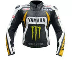 Yamaha Racing Jacket Riding Gear Motorbike Cowhide Leather Motorcycle Jacket