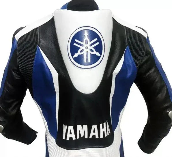 Trending Yamaha Jacket New Motorcycle Cowhide Leather Biker Jacket