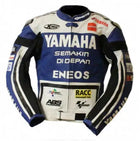 Racing Motorcycle Riding Jacket Yamaha Leather Biker Jacket