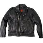 Hot Leathers Men's Old Guard Leather Motorcycle Jacket - JKM1002