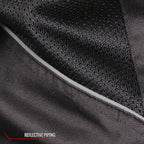 Hot Leathers Men's Air Shift Armored Mesh Motorcycle Jacket - JKM1025