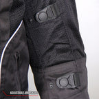 Hot Leathers Men's Air Shift Armored Mesh Motorcycle Jacket - JKM1025