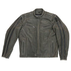 Hot Leathers Men's Ash Racer Café Racer Leather Jacket - JKM1033