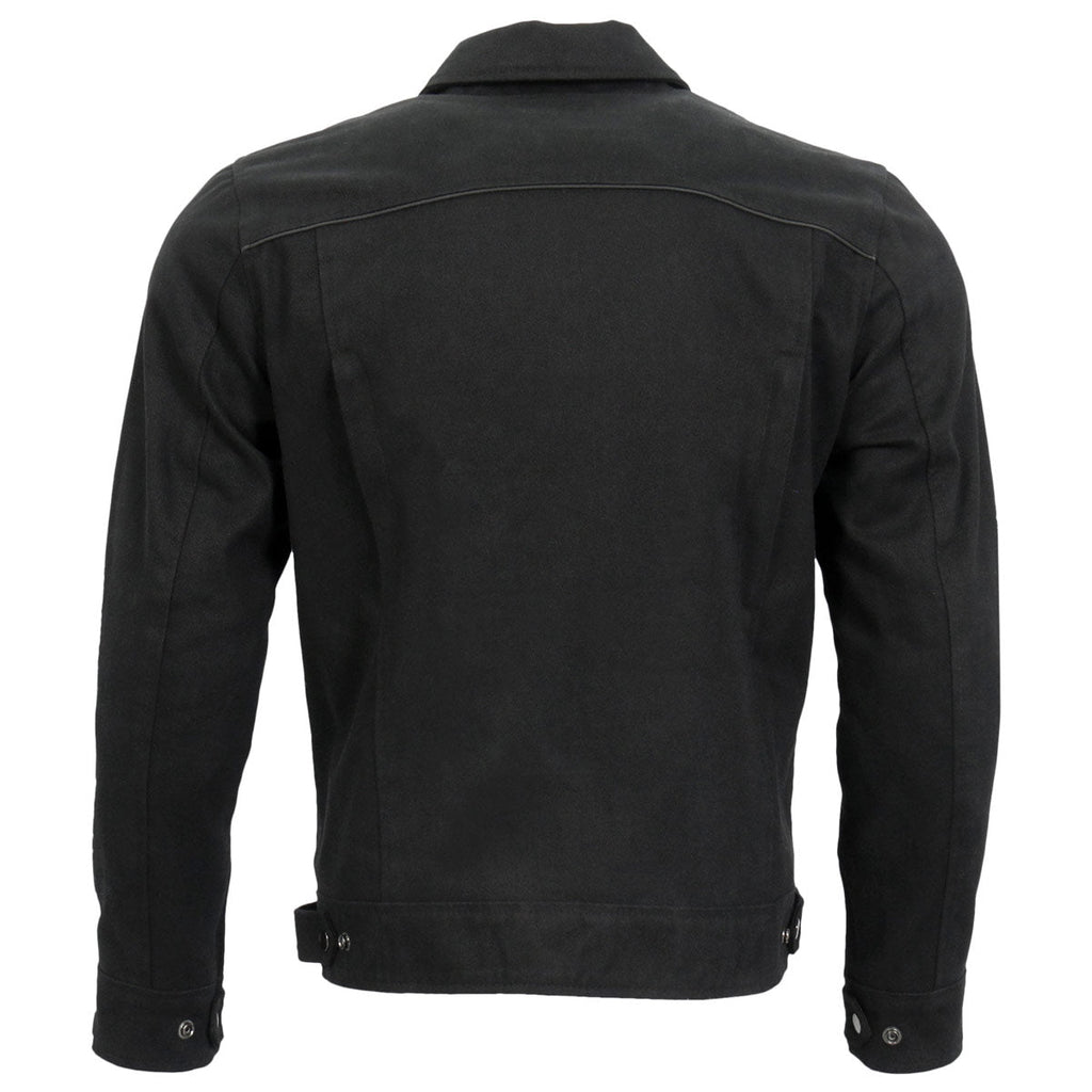 Hot Leathers Men's Rail Yard Denim Shirt Jacket - JKM6001