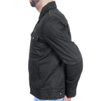 Hot Leathers Men's Rail Yard Denim Shirt Jacket - JKM6001