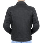 Hot Leathers Men's Rail Yard Denim Shirt Jacket - JKM6001