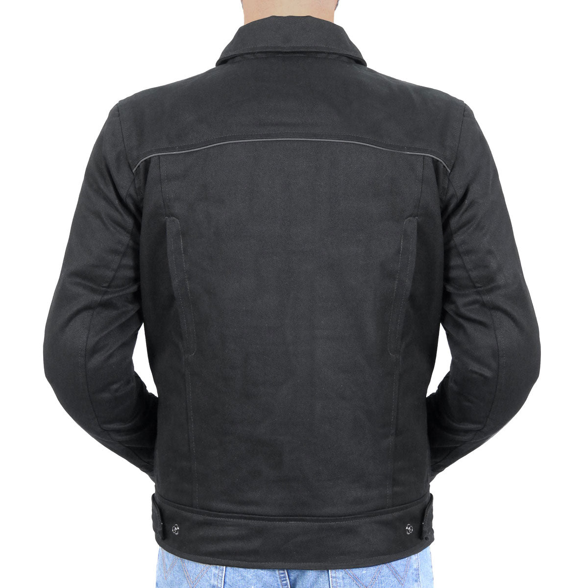 Hot Leathers Men's Rail Yard Denim Shirt Jacket - JKM6001