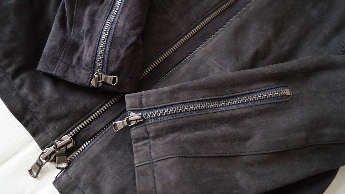 Custom Shahrad Achaemenid Suede Jacket 1/2 Installments