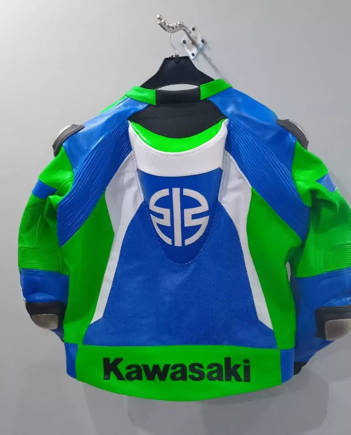 Kawasaki Ninja Green New Style Motorcycle Leather Biker Jacket