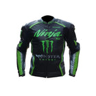 Kawasaki Monster Energy Racing Jacket – Ninja H2 Edition Cowhide Leather