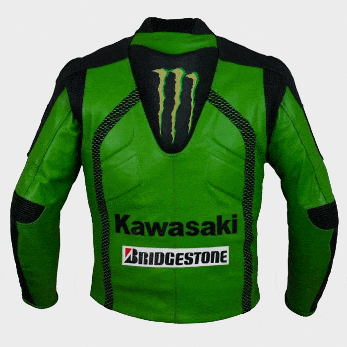 Kawasaki Racing Leather Jacket