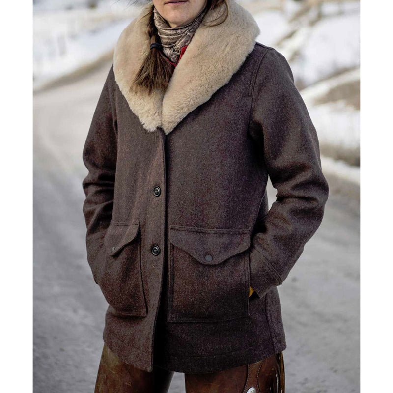 Yellowstone Season 02 Kelly Reilly Shawl Collar Coat