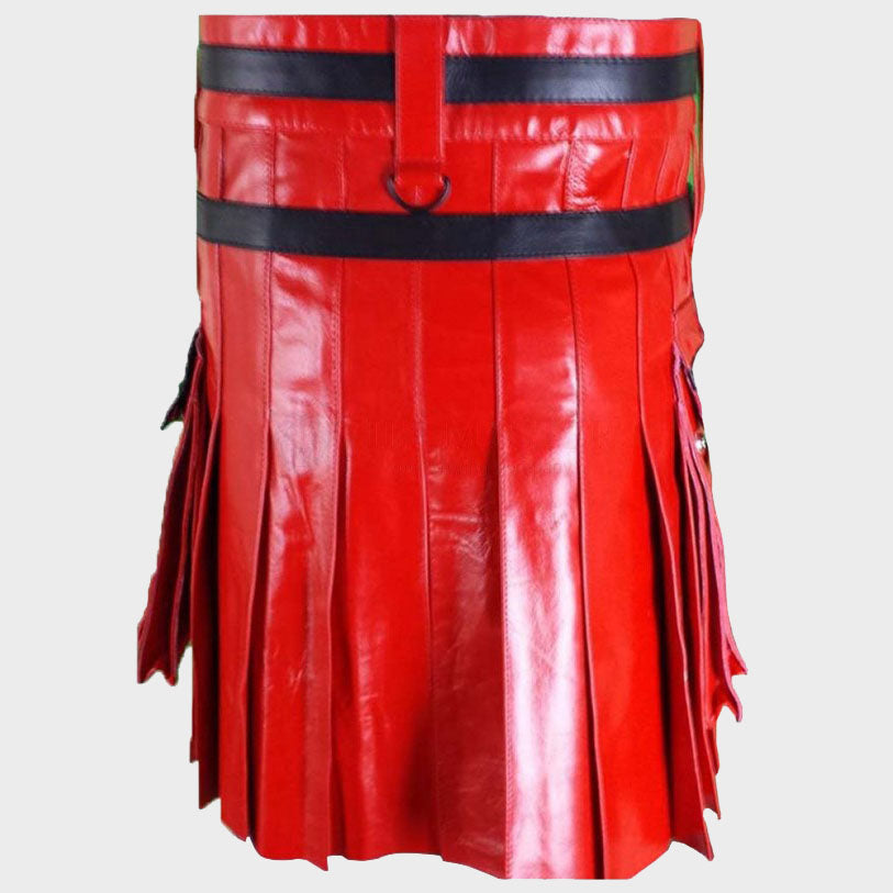 Leather Kilt For Men