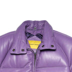 Double Goose Country Purple Leather Jacket