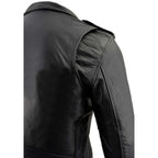 Milwaukee Leather Men's The Legend Classic Brando Black Premium Leather Motorcycle Jacket - LKM1781
