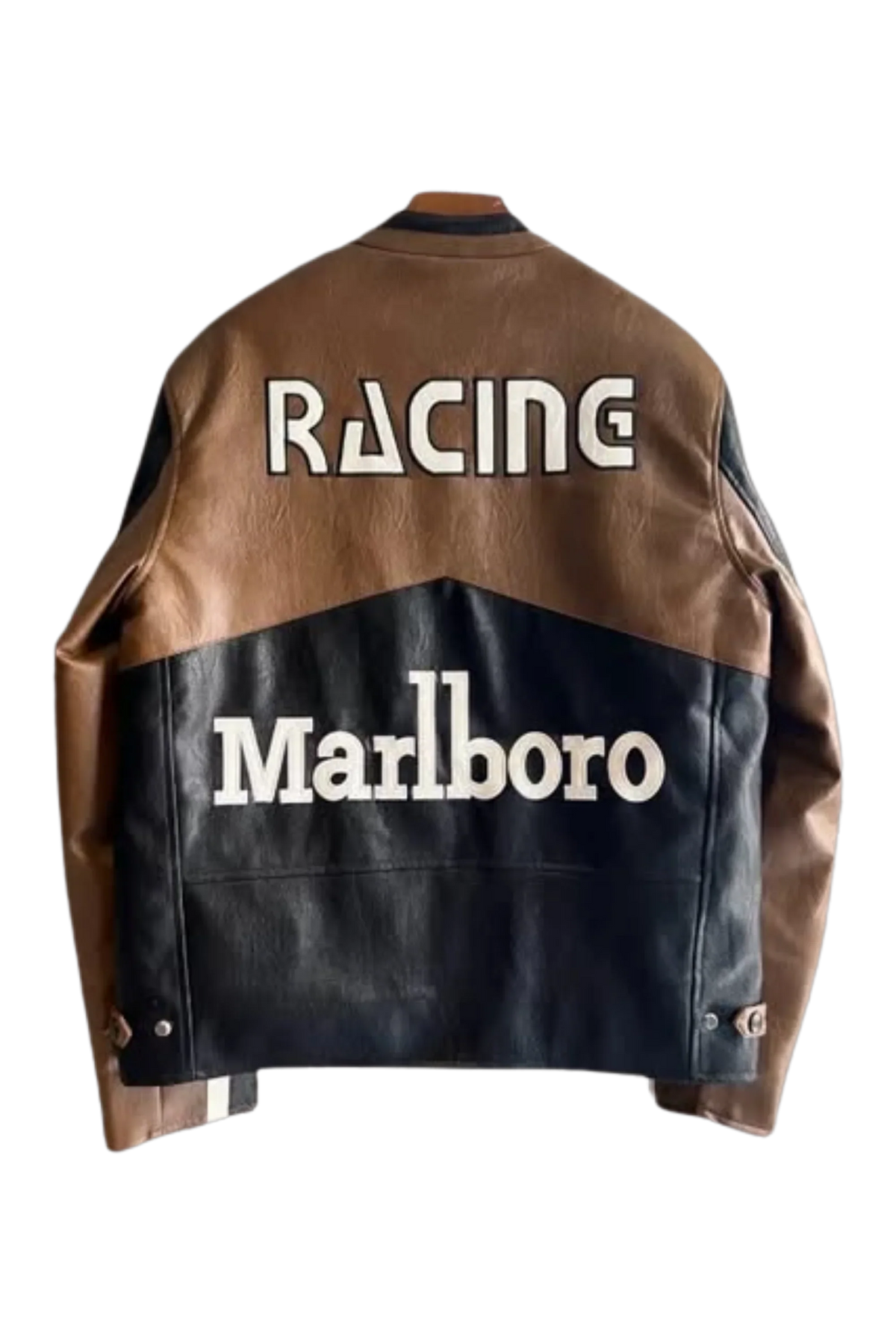 Marlboro Racing Leather Jacket - Brown Edition – Ready to Ship