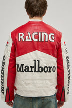 Marlboro Racing Leather Jacket - Classic Edition