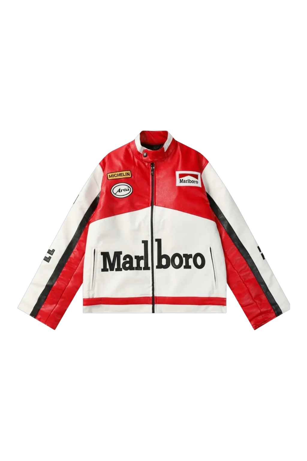 Marlboro Racing Leather Jacket - Classic Edition