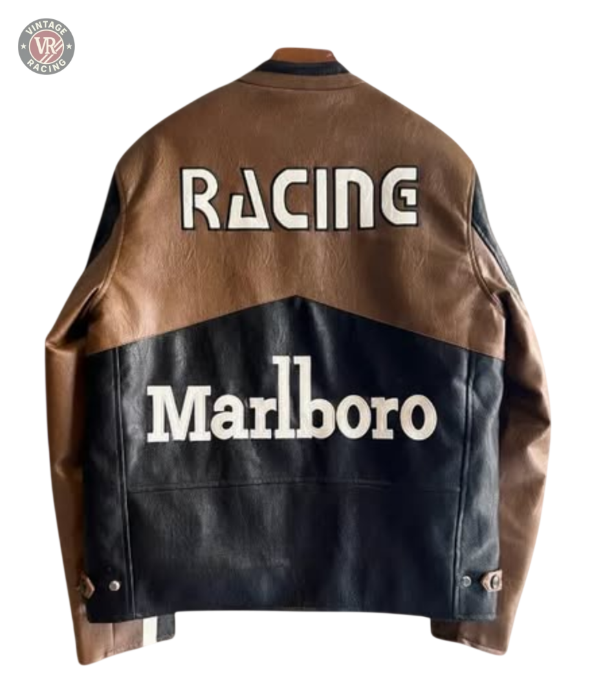 Marlboro Racing Leather Jacket - Retro Edition
