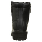 MMCC Women's Accelator Black Leather Motorcycle Boots - MB208