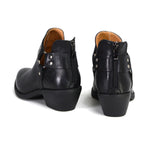 Milwaukee Leather MBL9443 Women's Sleek Black Classic Harness Ring Fashion Shoes