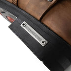 Milwaukee Leather Men's Copper Ridge Brown Suede Motorcycle Harness Boots - MBM9053