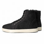 Milwaukee Leather Men's Threadshift Black Canvas Reinforced Street Riding Shoes - MBM9108