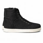 Milwaukee Leather Men's Threadshift Black Canvas Reinforced Street Riding Shoes - MBM9108