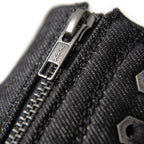 Milwaukee Leather Men's Threadshift Black Canvas Reinforced Street Riding Shoes - MBM9108