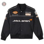 McLaren Vintage Bomber Jacket - Black